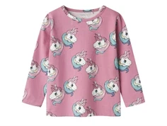 Name It mauve orchid unicorn top